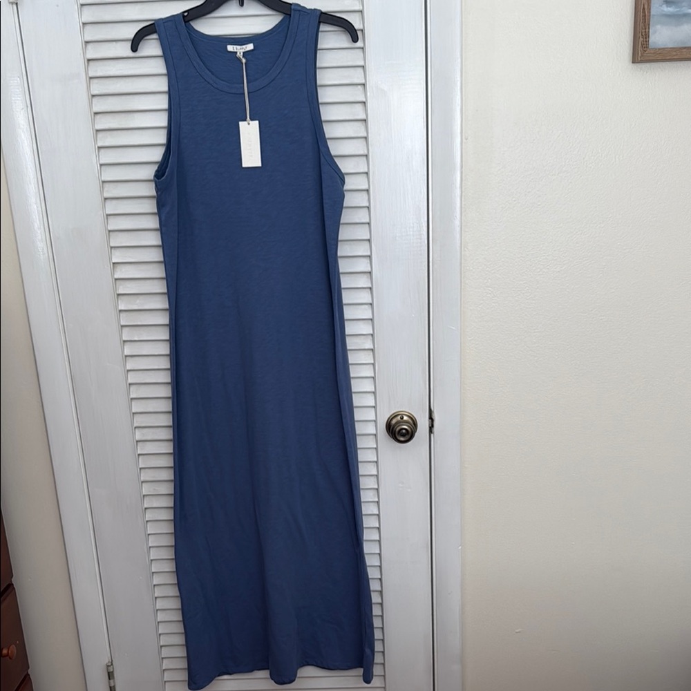 Z Supply Navy Sleeveless Maxi Dress